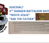 Ranger Suicide Prevention Becomes Christian Sermon